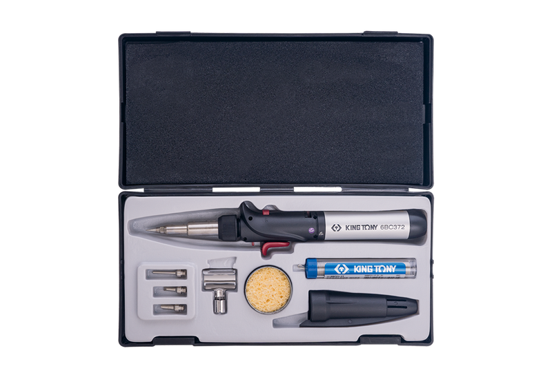 King Tony | Gas Soldering Iron Set 7Pc-Toolcraft