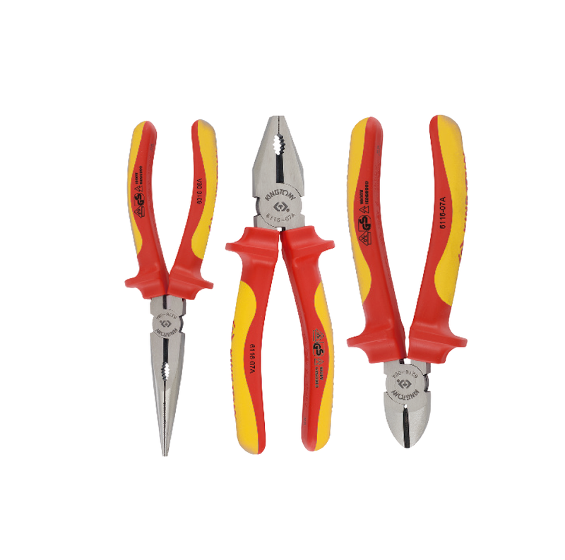 King Tony | Pliers Set 3Pc VDE Insulated-Toolcraft