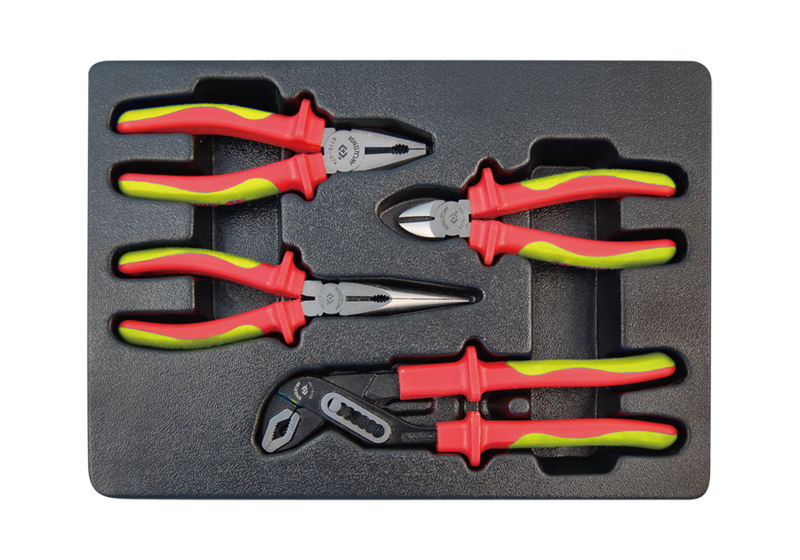 King Tony | Pliers Set Insulated 1000V-Toolcraft