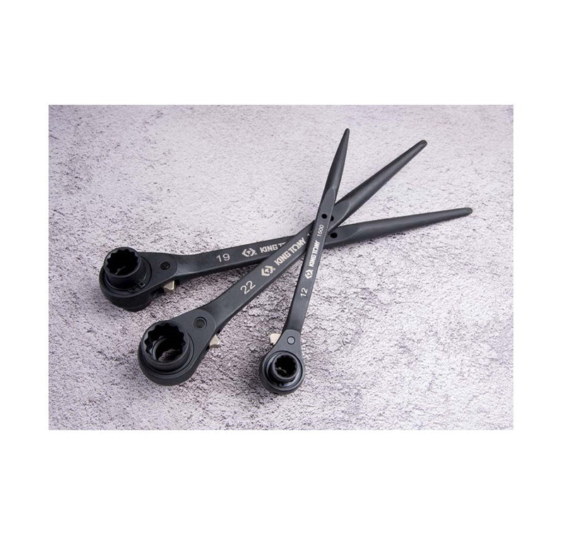 King Tony | Podger Ratchet Wrench 17 X 19mm-Toolcraft