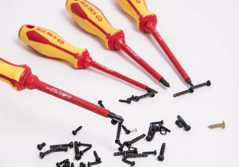 King Tony | Screwdriver Electrical Flat 6.5 X 150mm VDE-Toolcraft