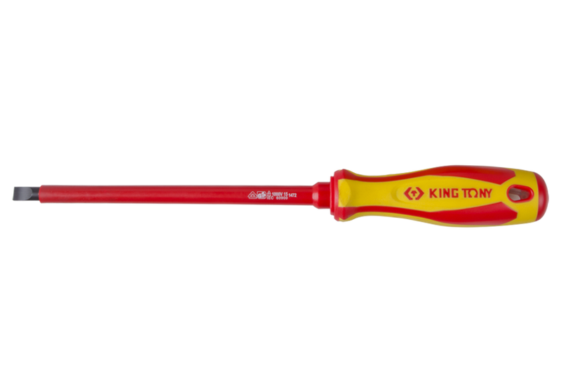King Tony | Screwdriver Electrical Flat 6.5 X 150mm VDE-Toolcraft