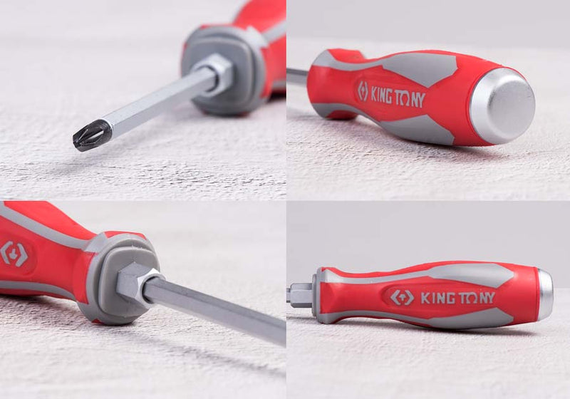 King Tony | Screwdriver Phillips Impact #1 X 75mm-Toolcraft
