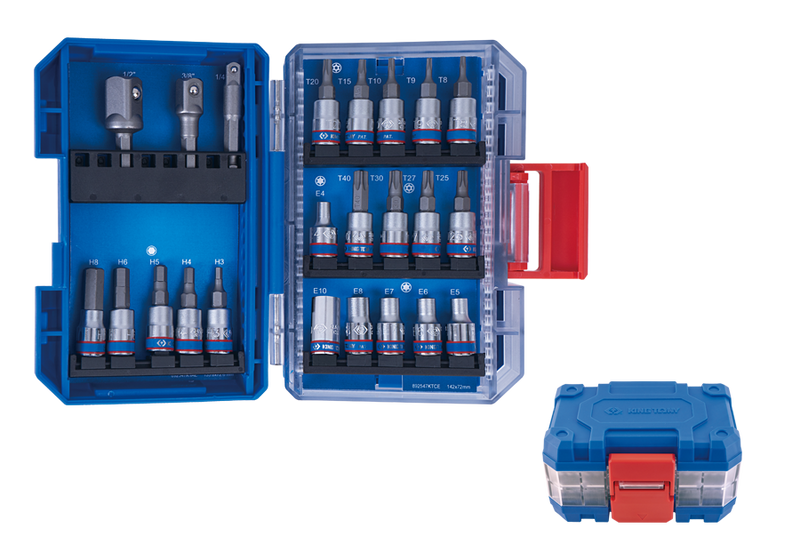 King Tony | Socket Set 1/4" Extra Compact Tool Set 47Pc-Toolcraft