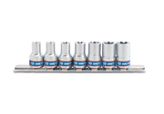 King Tony | Socket Set 3/8" Torx Plus on a Rail 7Pc-Toolcraft