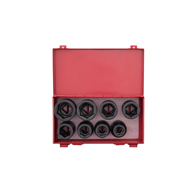 King Tony | Socket Set 8Pc 3/4" Impact 19-38mm-Toolcraft