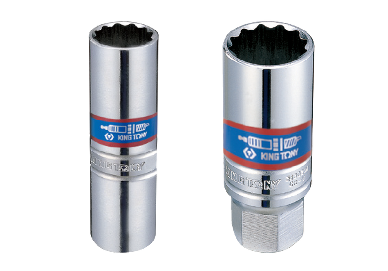 King Tony | Socket Spark Plug Rubber 3/8" X 18mm 12Pt