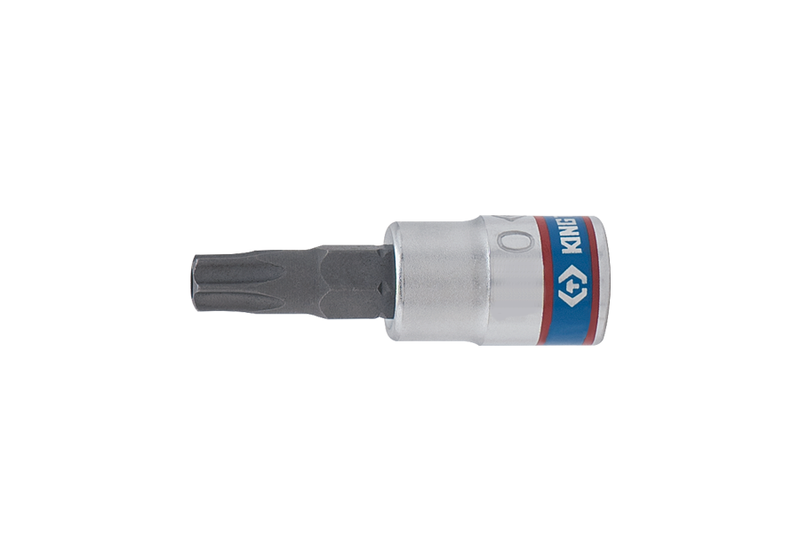 King Tony | Socket Torx Tamper Proof 1/4" T30 X 37mm-Toolcraft