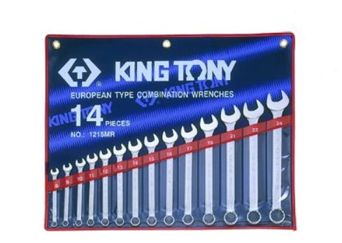 King Tony | Spanner Set 8-24mm 14Pc - Toolcraft