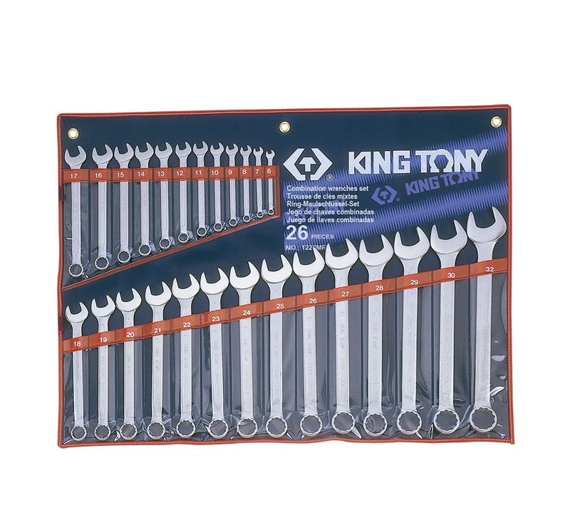 King Tony | Spanner Set Combination 6-32mm-Toolcraft