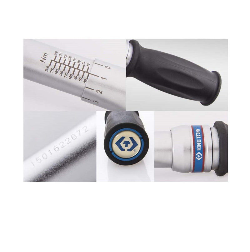 King Tony | Torque Wrench 3/8" 20-100Nm-Toolcraft