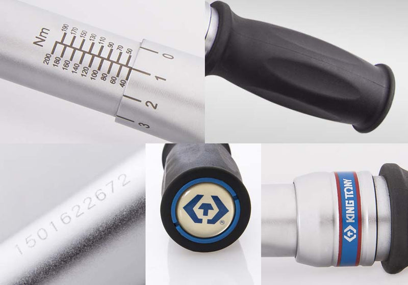 King Tony | Torque Wrench 3/8" 20-100Nm-Toolcraft