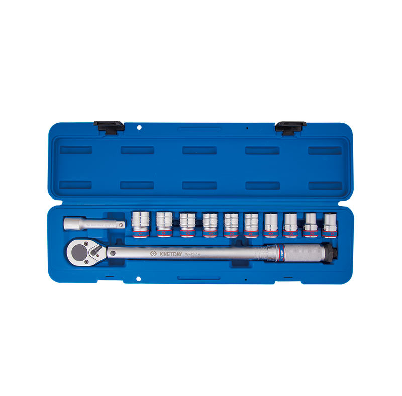 King Tony | Adjustable Torque Wrench Set 12Pc - Toolcraft