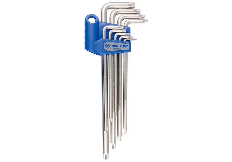 King Tony | Torx Key Set, Extra Long, Metric 9Pc - Toolcraft