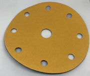 Atlantic Abrasives | Velcro Stick-On Hook & Loop, 150mm, 9 hole - Toolcraft