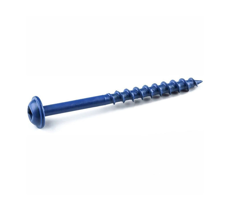 Kreg | Blue Kote Screws 2" 51mm #8 50Pk Coarse Washer Head Pocket Hole-Toolcraft