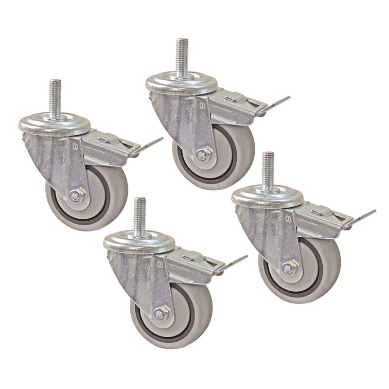 Kreg | Caster Set, 3" Dual-Locking (Set of 4) KR PRS3090 (Online Only) - Toolcraft
