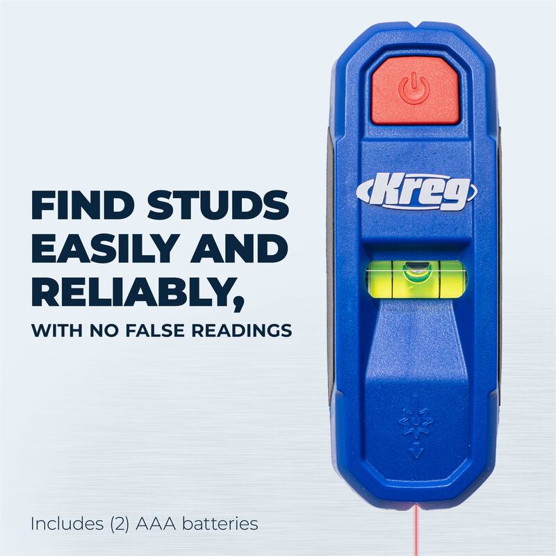 Kreg | Magnetic Stud Finder with Laser-Mark-Toolcraft