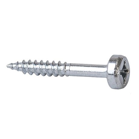 Kreg | Pocket-Hole Screws Zinc, 1" Fine, Pan Head, 100Pc KR SPS-F1-100 - Toolcraft