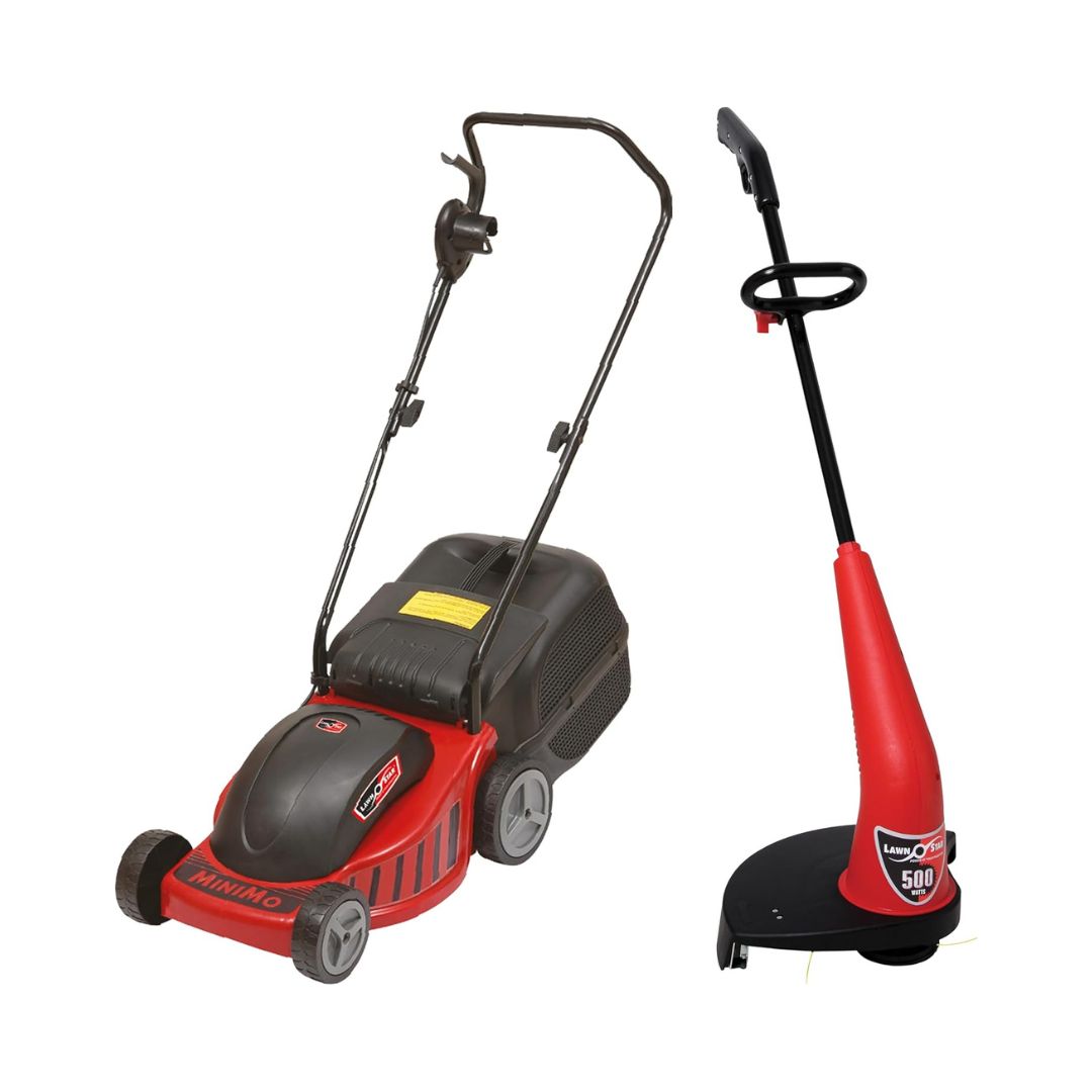 Lawn Star Lawnmower LSM 1200 EL Trimmer LS 500 Combo