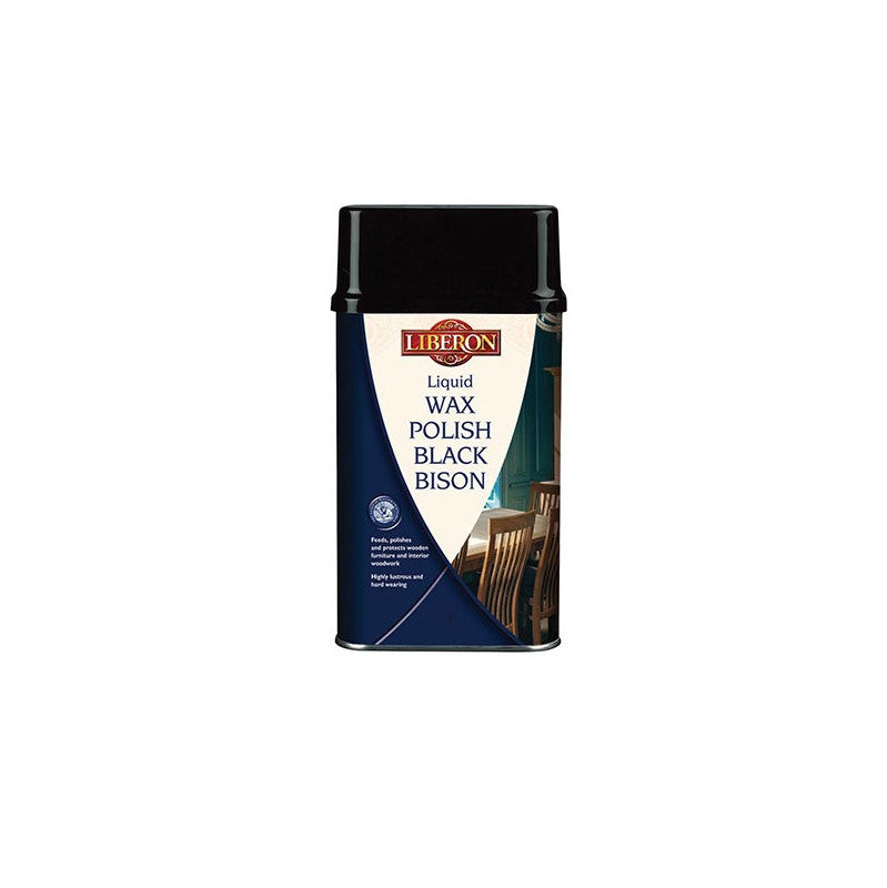 Liberon | Black Bison Liquid Wax Polish Georgian Mahogany 500ml - Toolcraft