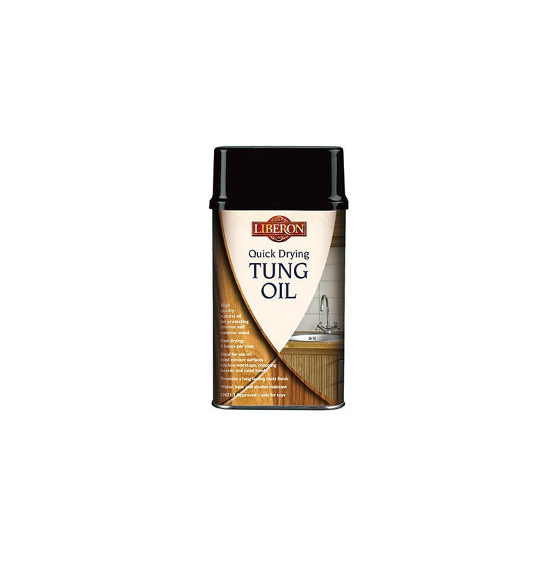 Liberon | Quick Drying Tung Oil 500ml - Toolcraft