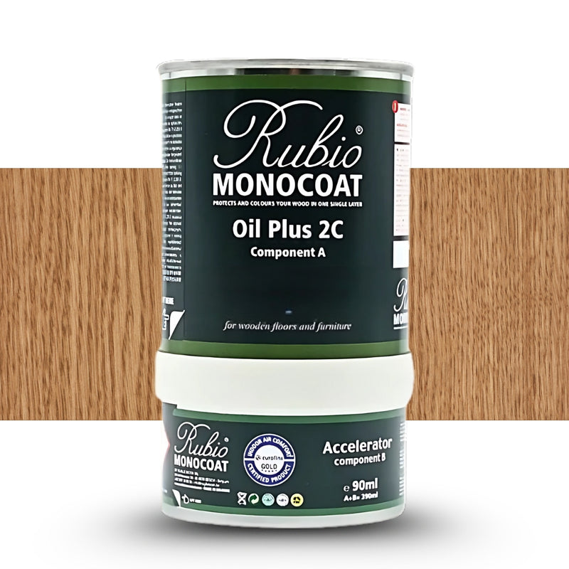 Rubio Monocoat | Oil Plus 2C Gold Label - Light Roast 390ml-Toolcraft