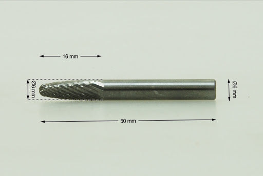 Lukas Abrasives | Burr Flame | F061606 - Toolcraft