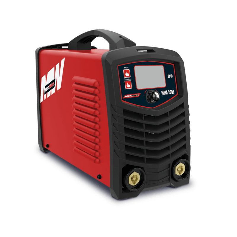 MATWeld | Welder Inverter 200A with Aluminium Carry Case-Toolcraft