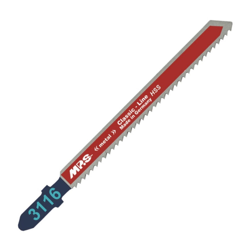 MPS | Jigsaw Blade 100mm Tapered T-Shank 12tpi 5Pk-Toolcraft