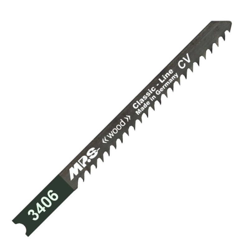 MPS | Jigsaw Blade U-Shank Wood 8tpi 100mm 2Pk-Toolcraft