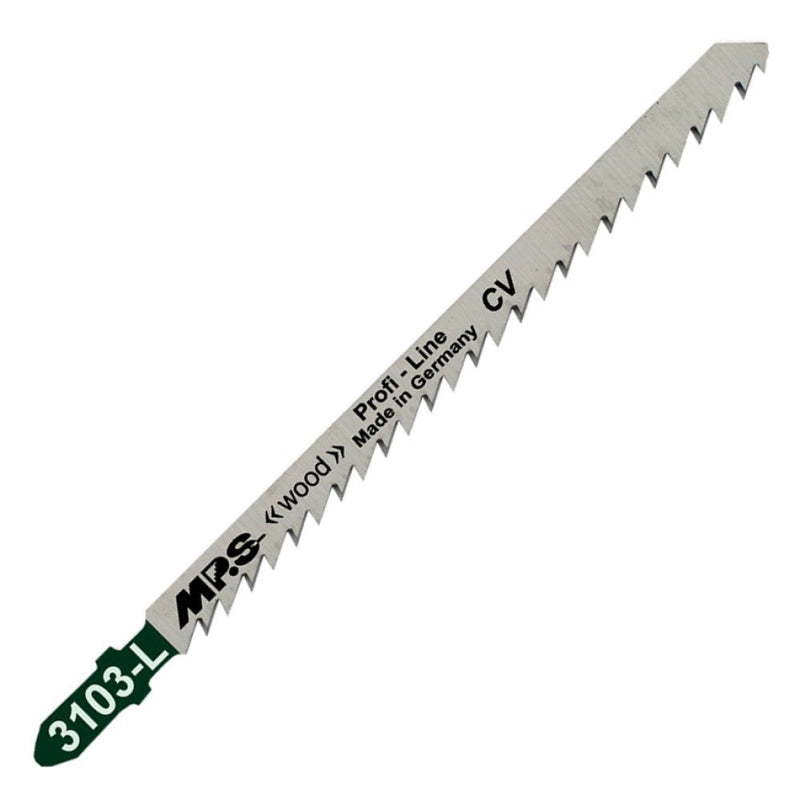 MPS | Jigsaw Blade Wood Long T-Shank 6tpi 130mm T301Dl 5Pk-Toolcraft