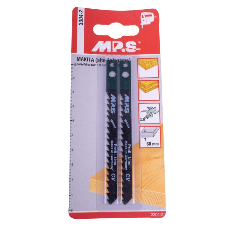 MPS | Jigsaw Blade Wood Makita-Shank 100mm 6tpi 2Pk-Toolcraft