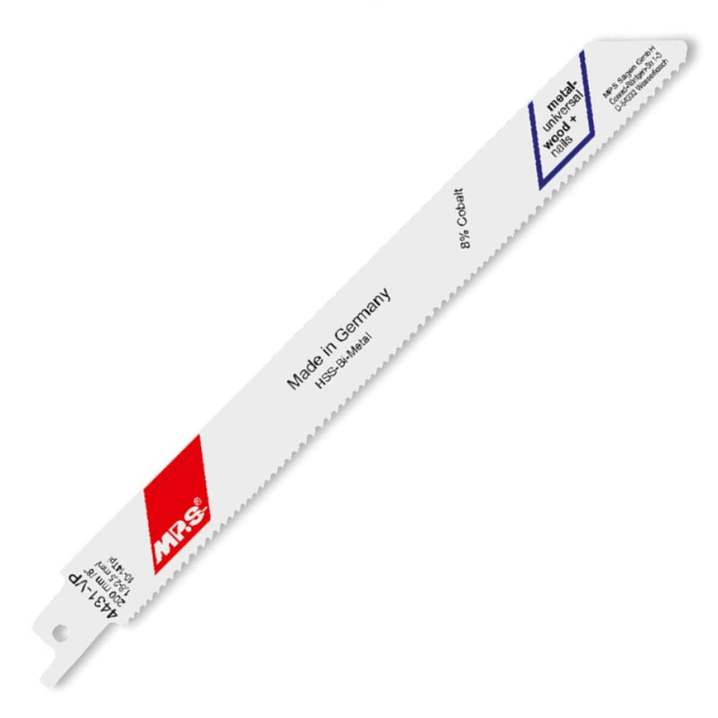 MPS | Sabre Saw Blade 200mm 14/10tpi 5Pk-Toolcraft