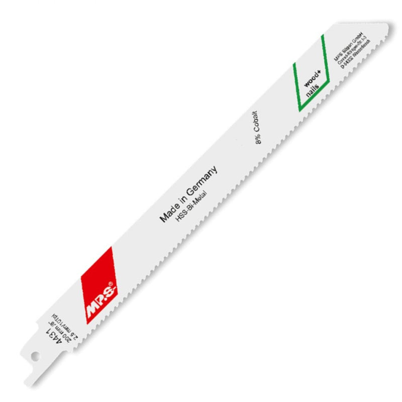 MPS | Sabre Saw Blade Metal 10tpi 200 X 180mm 2Pk-Toolcraft