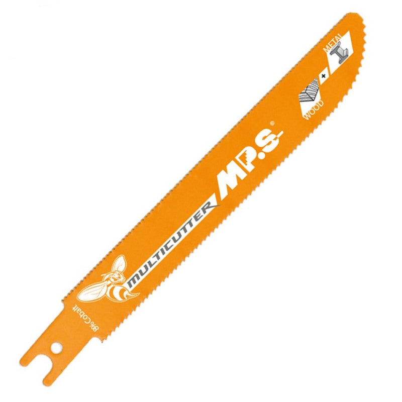 MPS | Sabre Saw Blade Metal & S/Steel 150mm Multicutter U-Shank 14 & 18tpi 2Pk-Toolcraft