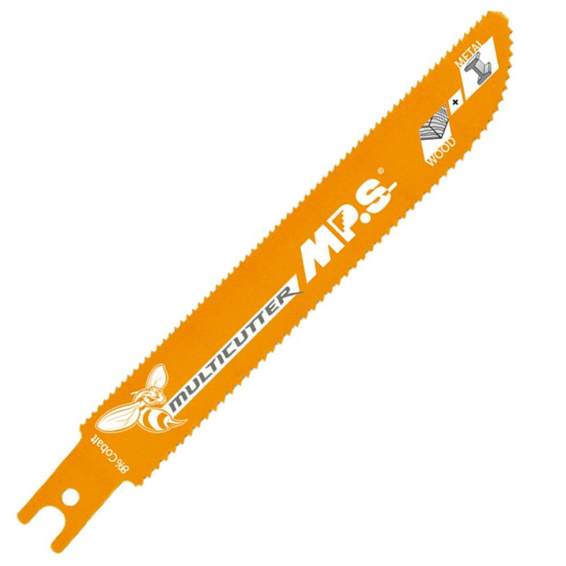 MPS | Sabre Saw Blade Metal & Wood 150mm Multicutter U-Shank 10 & 14tpi 2Pk-Toolcraft