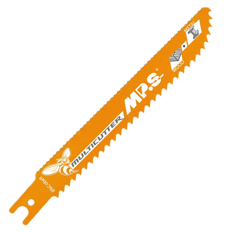 MPS | Sabre Saw Blade Metal & Wood 150mm Multicutter U-Shank 6 & 10tpi 2Pk-Toolcraft