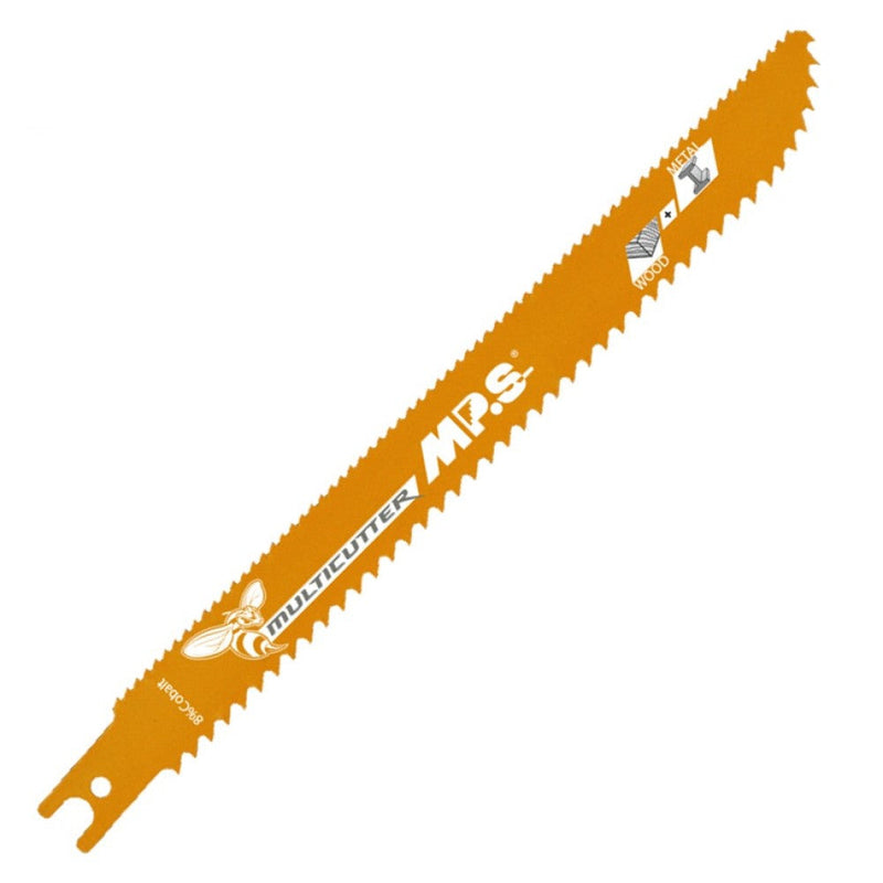MPS | Sabre Saw Blade Softwood 200mm Multicutter U-Shank 6 & 10tpi 2Pk-Toolcraft