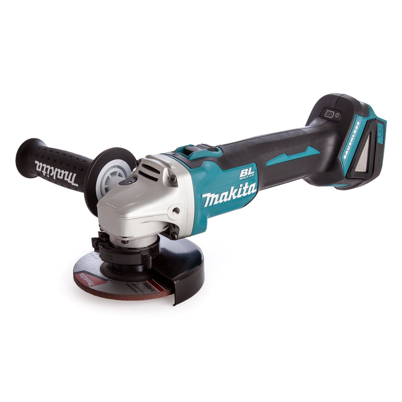 Makita | Cordless Angle Grinder DGA456ZJ 18V 115mm Brushless Tool Only - Toolcraft
