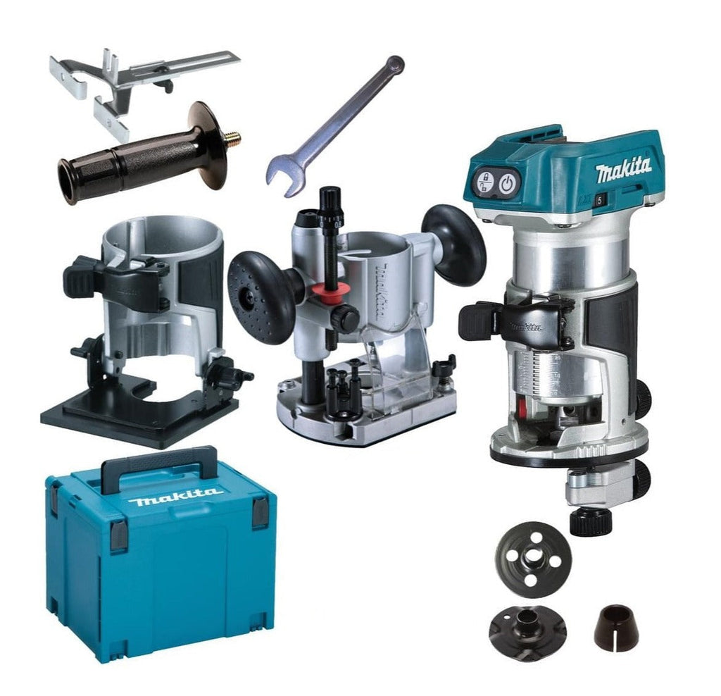 Makita | Cordless Trimming Router Set DRT50JX2 (Battery Excluded)
