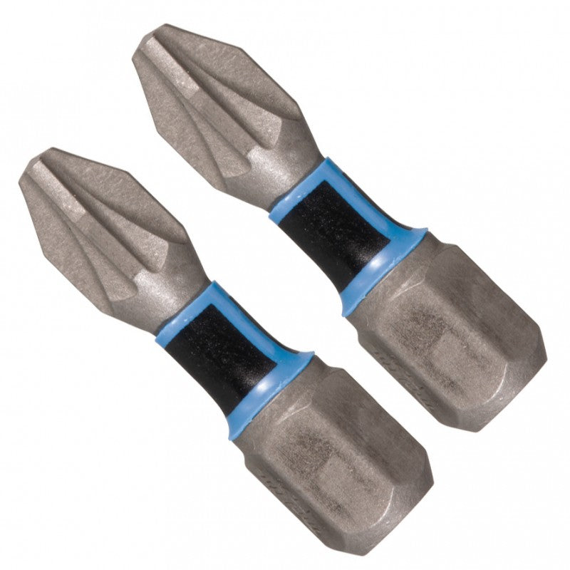 Makita | Torsion Bit PZ2 X 25mm 1" 2Pc Premier - Toolcraft