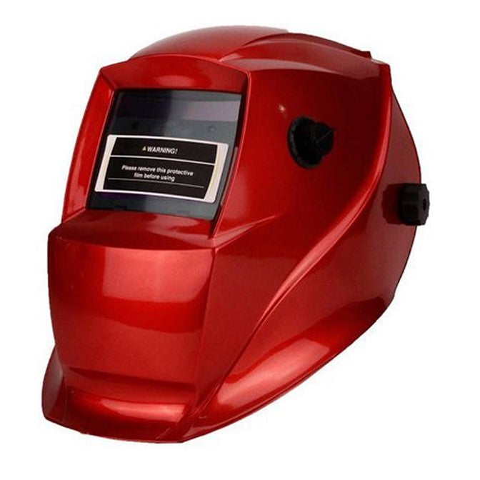 MTS | Helmet Matweld Auto-Dark Adj Shiny Red