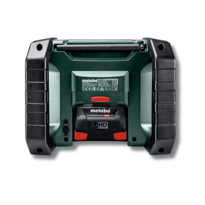 Metabo | Cordless Jobsite Radio R 12-18 BT (Battery Excluded)