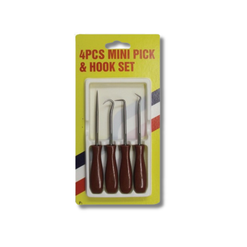 Micro-Tec | Pick & Hook Set Mini 4Pc-Toolcraft