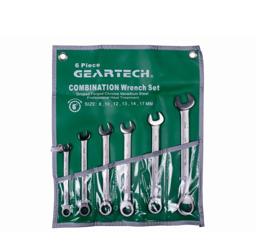 Micro-Tec | Wrench Ratchet Ring Flat Set 8-17mm 6Pc-Toolcraft