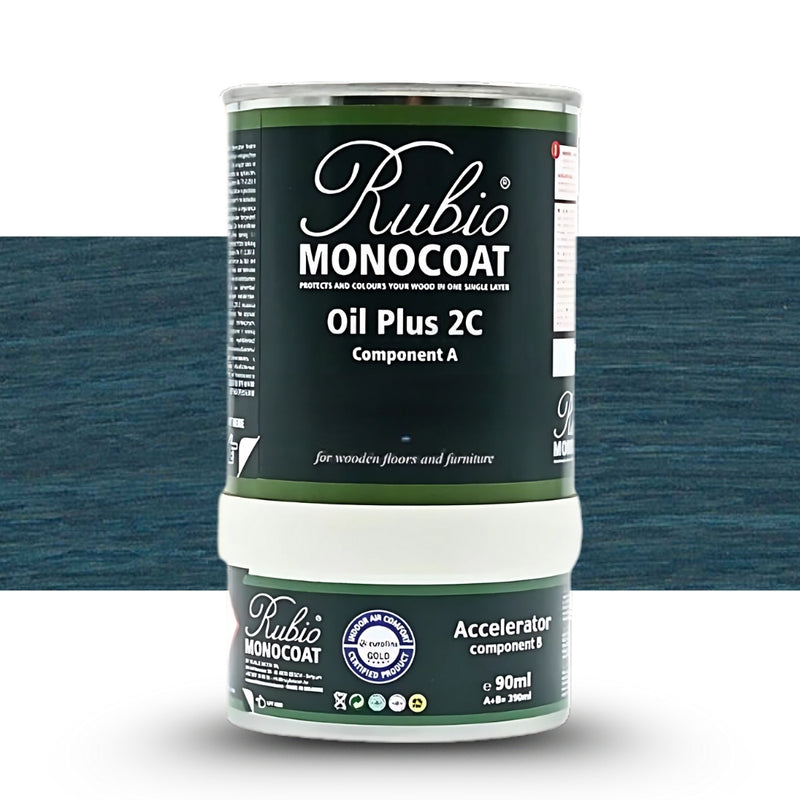 Rubio Monocoat | Oil Plus 2C Gold Label Midnight Indigo 390ml-Toolcraft
