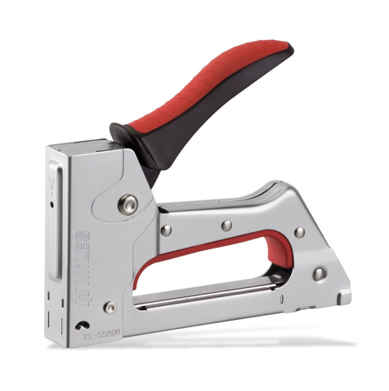 Miles | Staple Gun Metal Body Rubber Grip 22G 6-10mm JT21 Staples Reload Ind.-Toolcraft