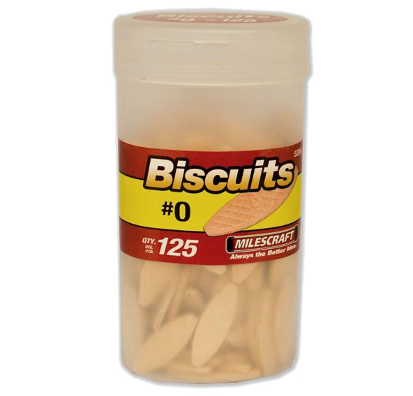 Milescraft | Biscuits - Bottle #0 125Pc (Online Only) - Toolcraft