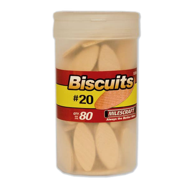 Milescraft | Biscuits - Bottle #20 85Pc (Online Only) - Toolcraft